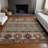 Machine Washable Indoor/Outdoor Claudian ACN1626 Paprika Rug-104240132
