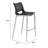 Upholstered Counter Stool with Metal Frame-949622643-949622655-949622653