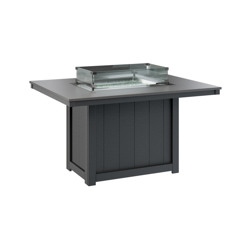 Foyer de table rectangulaire 54 po Berlin Gardens Donoma, H 30 po x l 41 po x P 54 po