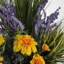 Centre de table mixte dans un vase