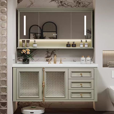 French style simple fashion bathroom cabinet