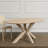 Smooth Oak Mango Wood Dining Table