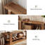 Solid Wood Storage Bench