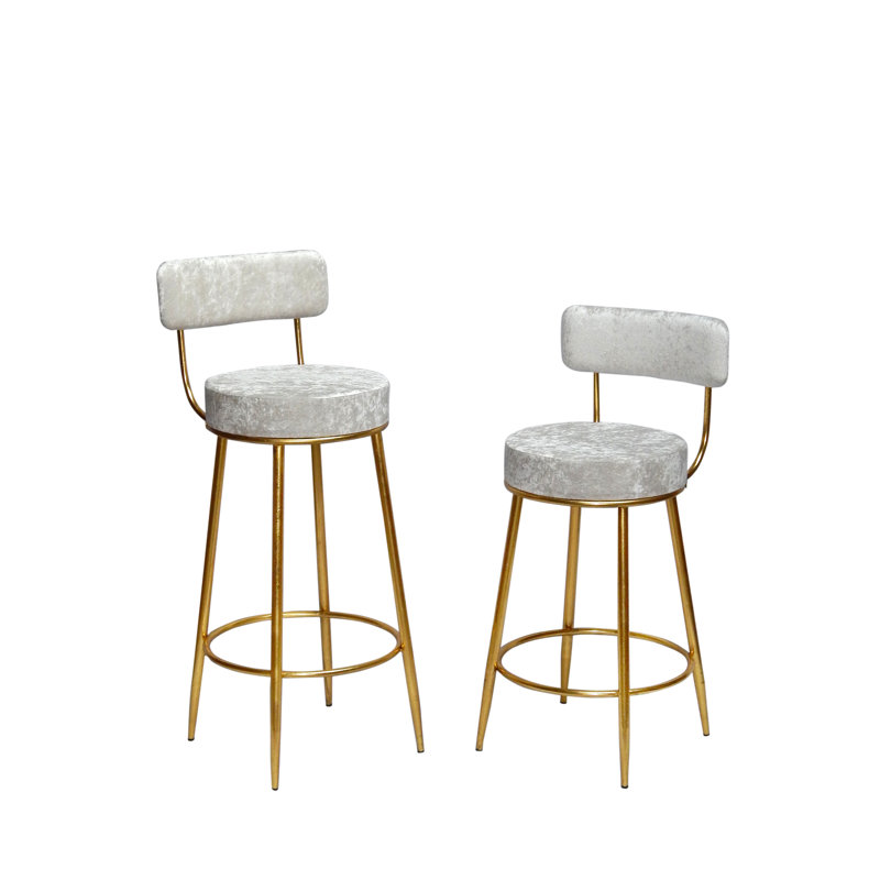 Unassamble Back Counter Stool, Bar Stool (28.5" Seat Height)