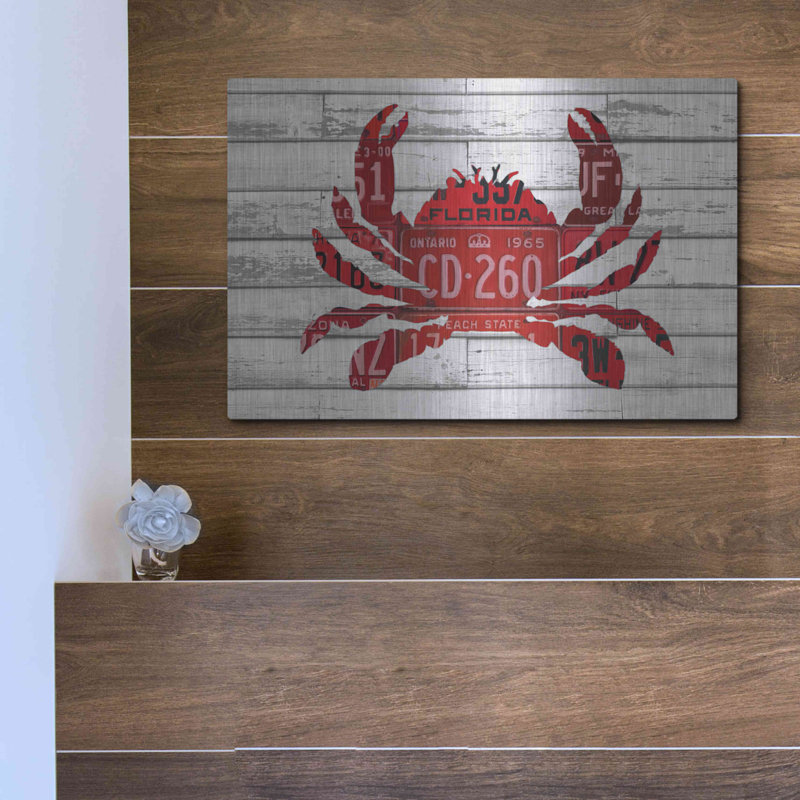 "Crabe" par Design Turnpike, H 12 po x l 16 po