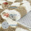 Tapis de couloir - Tapis en peluche damier lavable à la machine, antidérapant et résistant aux taches pour les couloirs, les entrées et les chambres (bleu marine)-1275790703