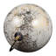 Sculpture en forme de globe décoratif avec base en marbre pour la décoration intérieure - Accent moderne pour le salon, le bureau ou la tablette - 10 po-767759803
