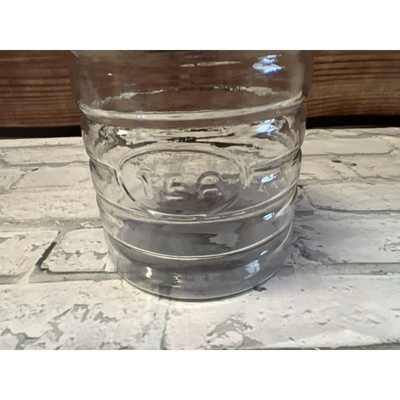 Small Silo Tea Canister, 9" H x 4.5" W x 4.5" D