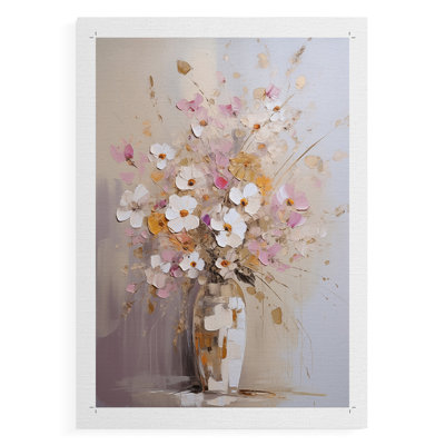 FLORAL Series CCCCLX III - Impression sur toile seulement - NON-CADRE