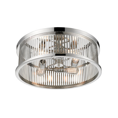 Beddingfield Steel Flush Mount