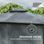 Abri de patio, abri de jardin à toit souple, abri de jardin extérieur-125316228