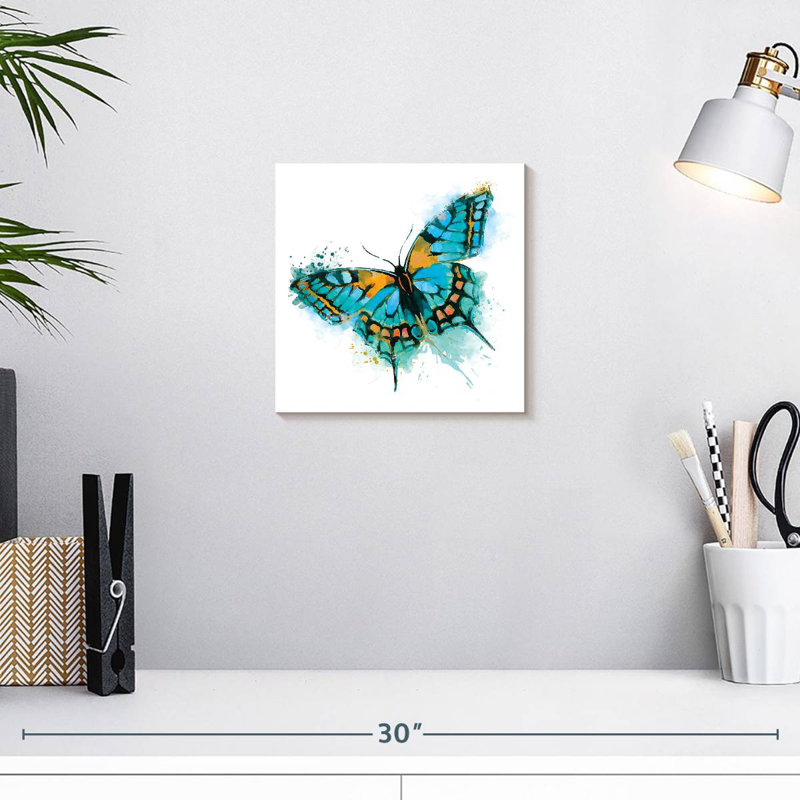 Crowle Butterfly Splash, H 10 po x l 10 po