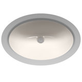 Rendezvous® Vitreous China Oval Undermount Bathroom Sink with Overflow