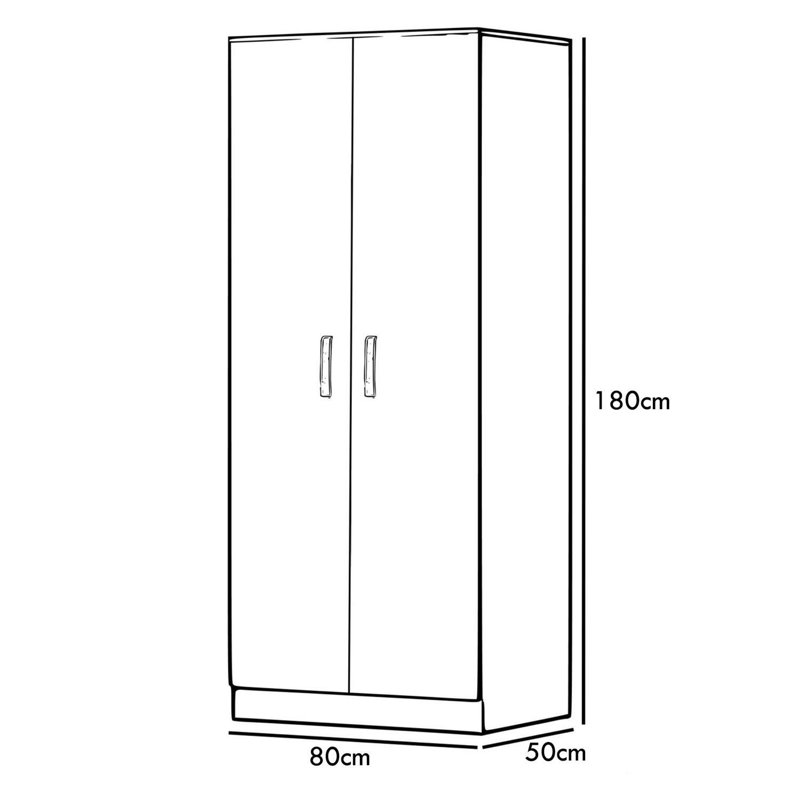 Lycinda 3 Piece Bedroom Furniture Set. 2 Door Wardrobe. 4 Drawer Chest Of Drawers. 2 Drawer Bedside Table. Matt Finish, Scratch Resistant, Brushed Chrome Metal Handles