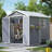 6'x8' Resin Outdoor Storage Shed