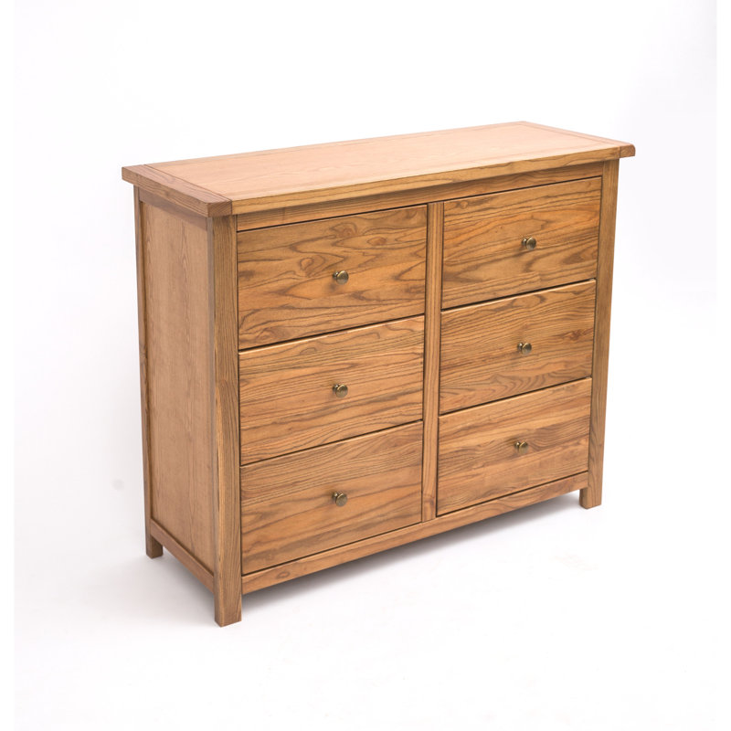 Camargue 110cm W 6 - Drawer Chest of Drawers