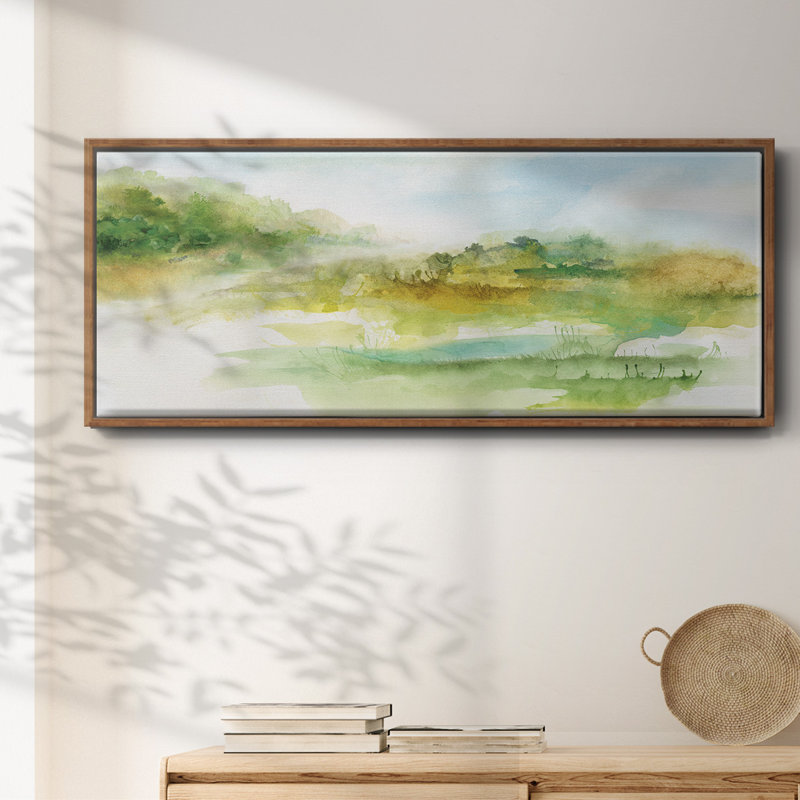 Dreamy Highland - toile encadrée, H 24 po x l 60 po