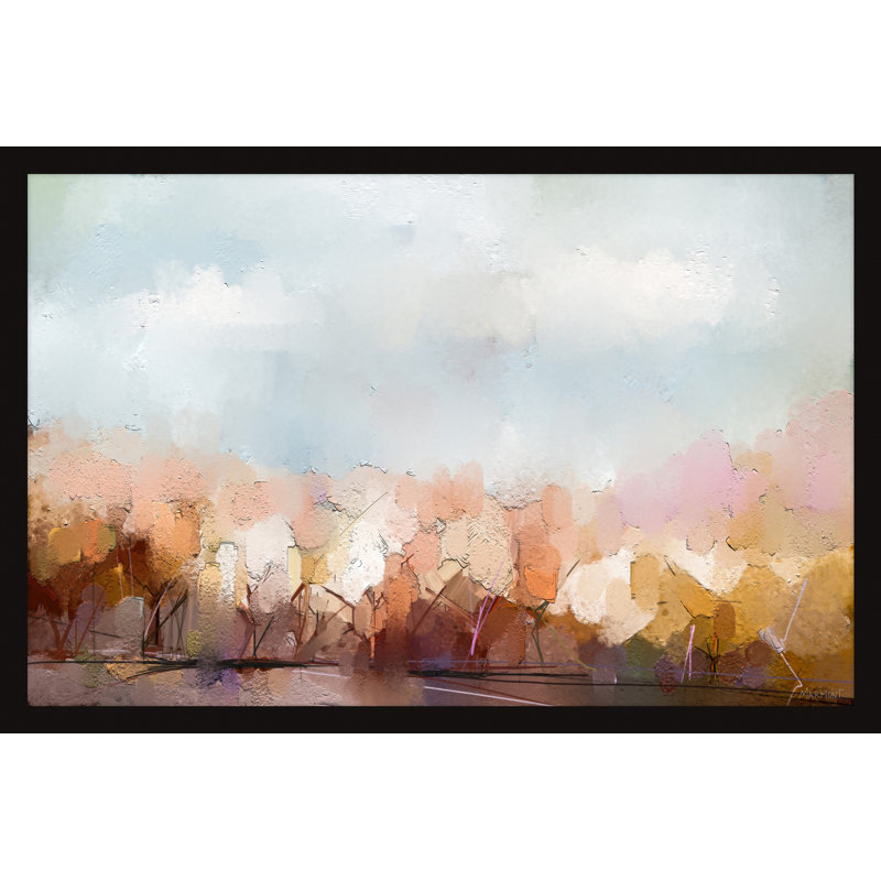 Forest Shades by Marmont Hill - Single Picture Frame Painting, 20cm H x 30cm W x 3.81cm D