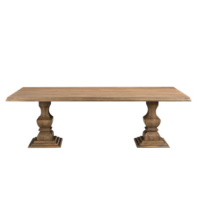 Josiane Solid Wood Rectangular Dining Table