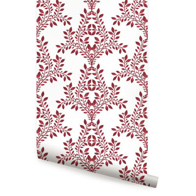 Carreau de papier peint adhésif et adhésif paintable Affonso