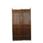 Asian Classic Stained Wood Pivot Screen Door