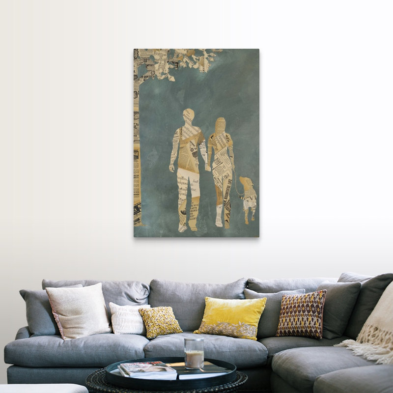 «Summer Stroll» par Saulters, impression sur toile, H 48 po x l 32 po x P 1,25 po