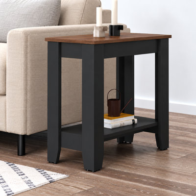 Justine Basilico End Table with Storage