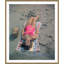 Pat Hall Lying On Beach Giclee Print by Getty Images-1381178192-1381178193