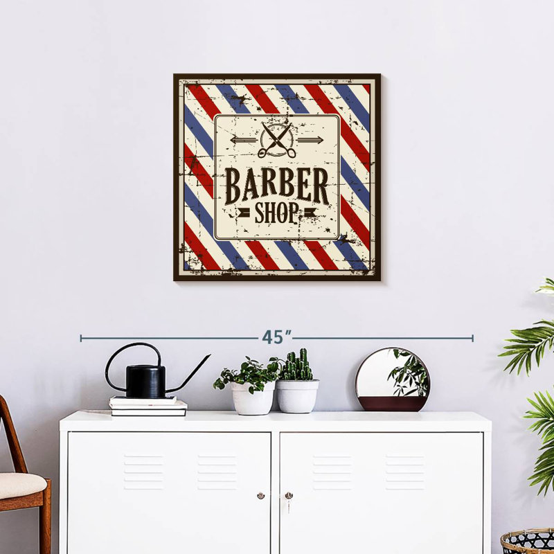Enseigne murale vintage Khylige, H 24 po x l 24 po