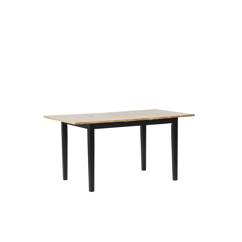 Rabun Solid Wood Dining Table, Black