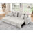 Wool-Like Pull-Out Sleeper Sofa-55907530