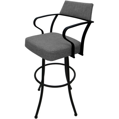 Très grand tabouret pivotant de 34 po Katleen