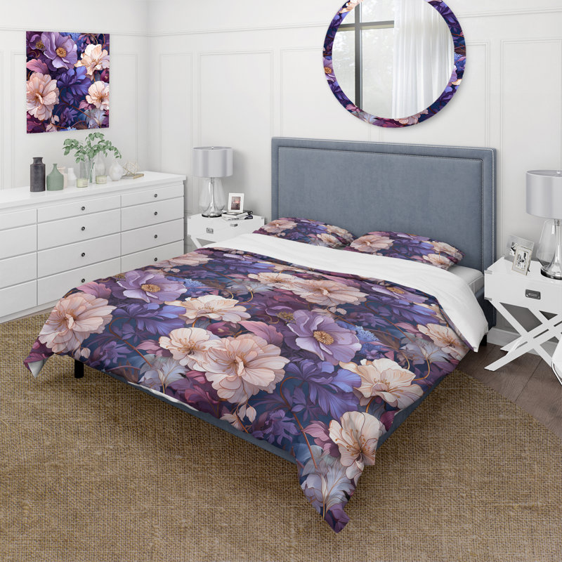 Ensemble de housse de couette Wonderland, Housse de couette simple + 1 taie décorative stan