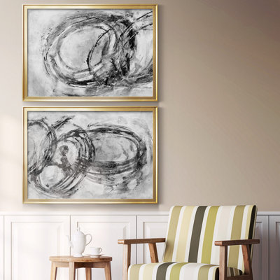 Infinity Rings I - Cadre photo, reproduction d'art sur toile