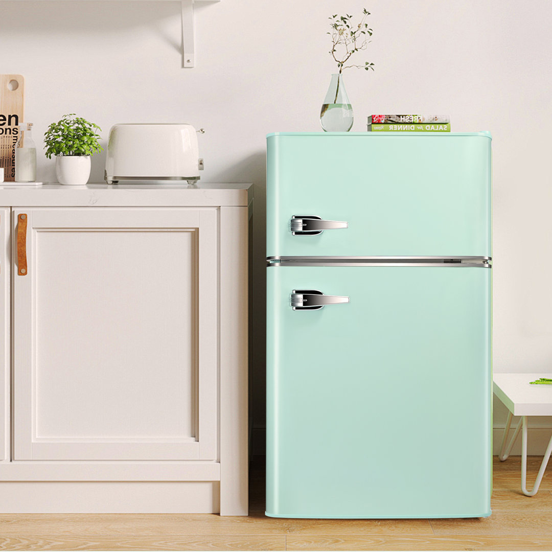 Antarctic Star 3.2 Cubic Feet Portable Freestanding Mini Fridge with Freezer Antarctic Star 