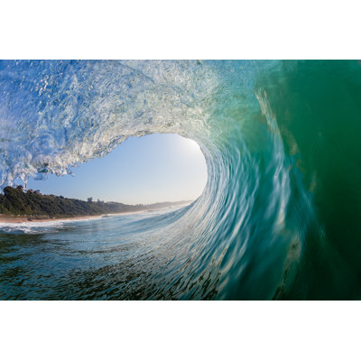 Wave Hollow Inside Out by ChrisVanLennepPhoto - Wrapped Canvas Print