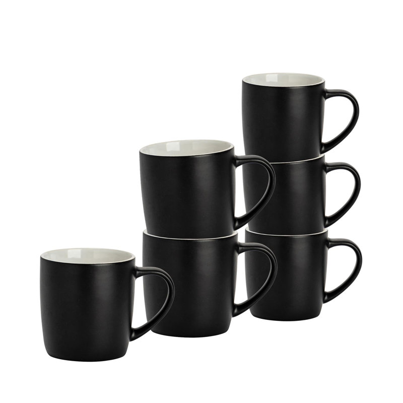 Porcelain Coffee Mug, Black