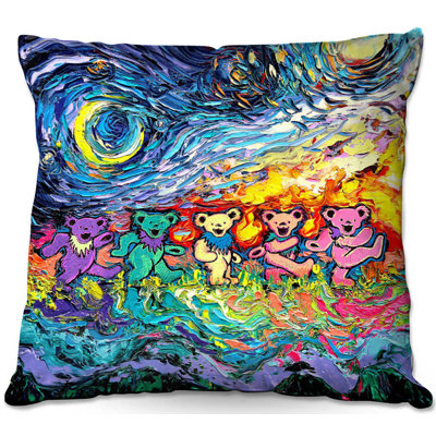 Reversible Throw Pillow