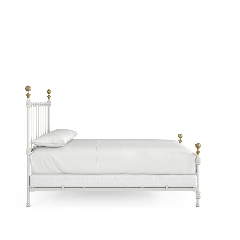 151 Palatial Bed | Complete Standard, Matte White, California King