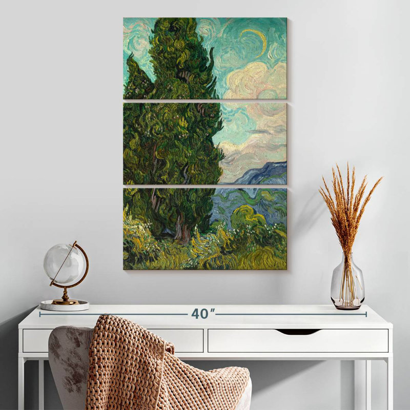Harnek Cypresses, 32" H x 20" W