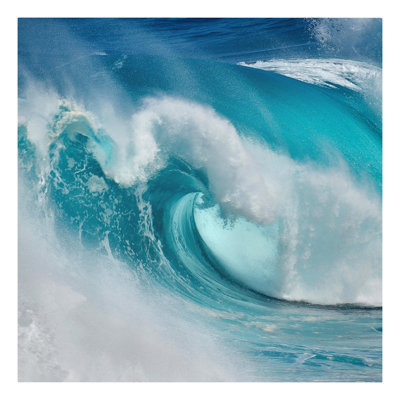 Thundering Waves - Wrapped Canvas Print