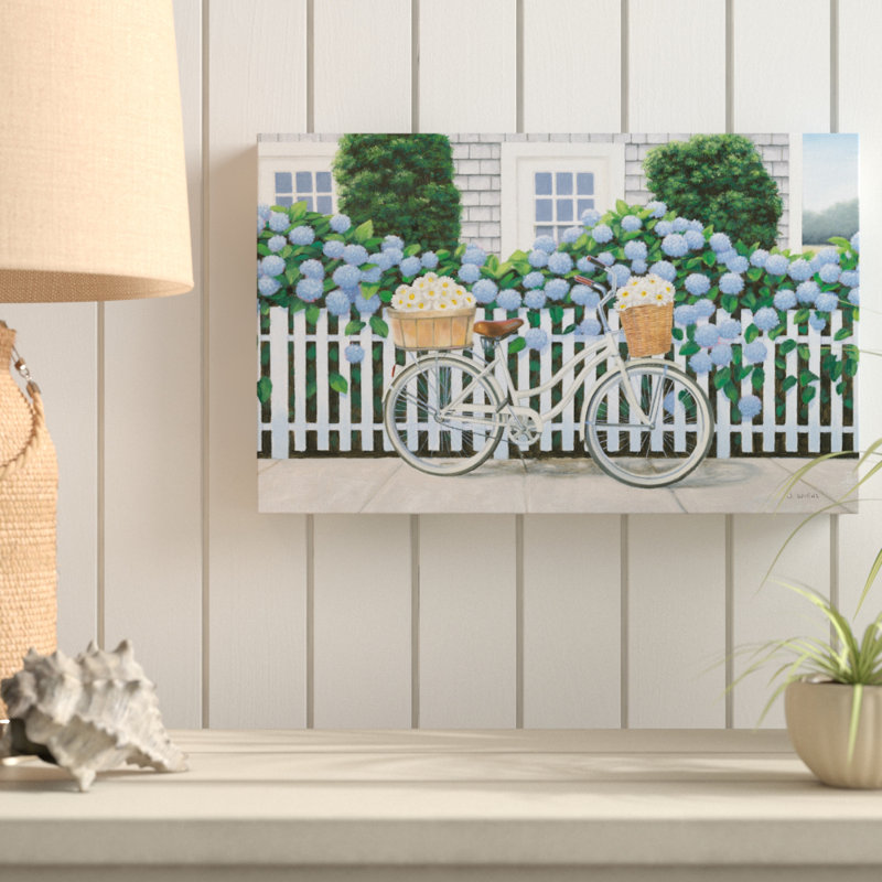 « beach days ii », reproduction d’impression sur toile tendue, H 12 po x l 19 po