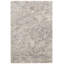 Izzie Wool Abstract Area Rug in Cream/Gray-1076838525