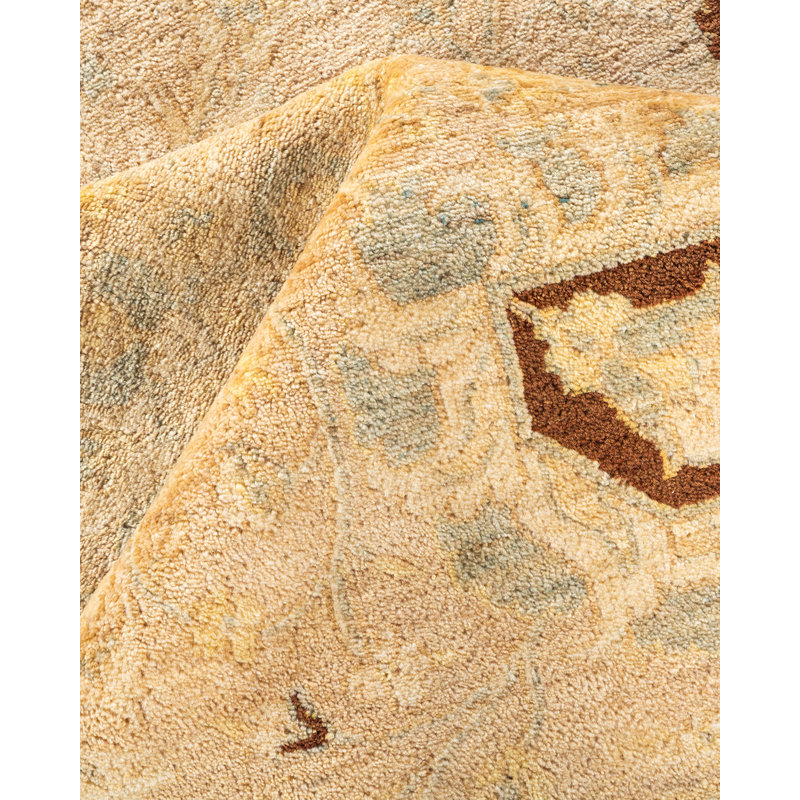 Shawen One-of-a-Kind 8' 1" X 10' 2" Hand Knotted Area Rug