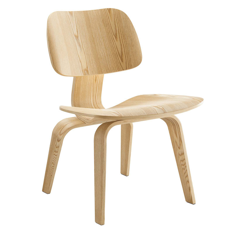 Molded Dining Chair, Natural