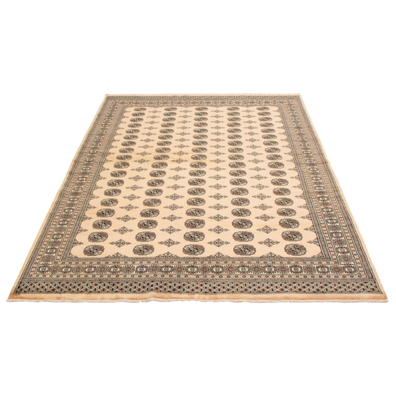 Tapis beige Finest Peshawar Bokhara 8 pi 1 po x 10 pi 10 po