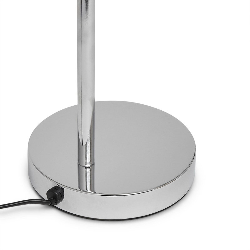 Califano Metal Lamp Base Lamp, Black
