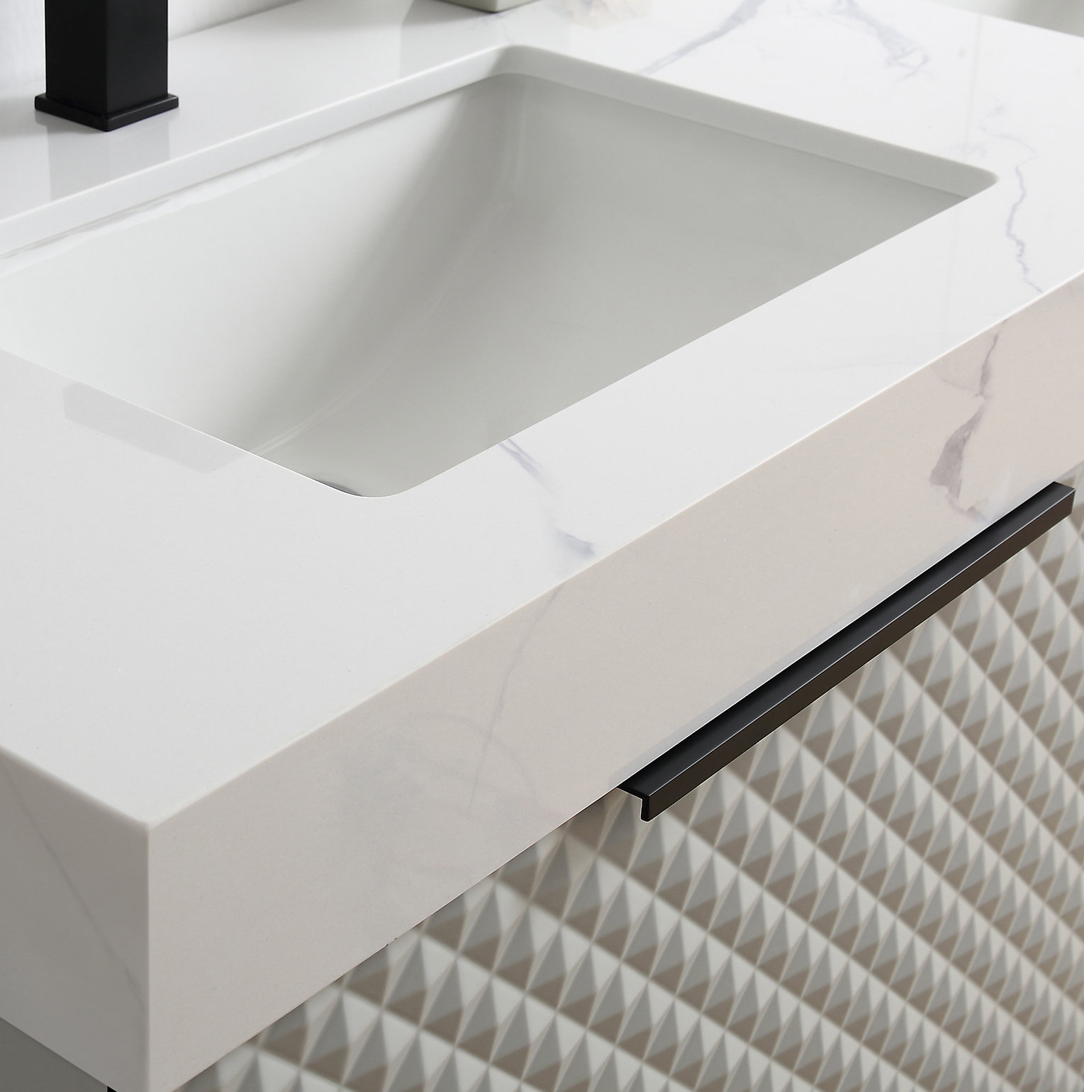 Diedrick 72'' Double Bathroom Vanity, Silver Gray