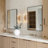 15" 2-Light Modern Glam Bath Sconce