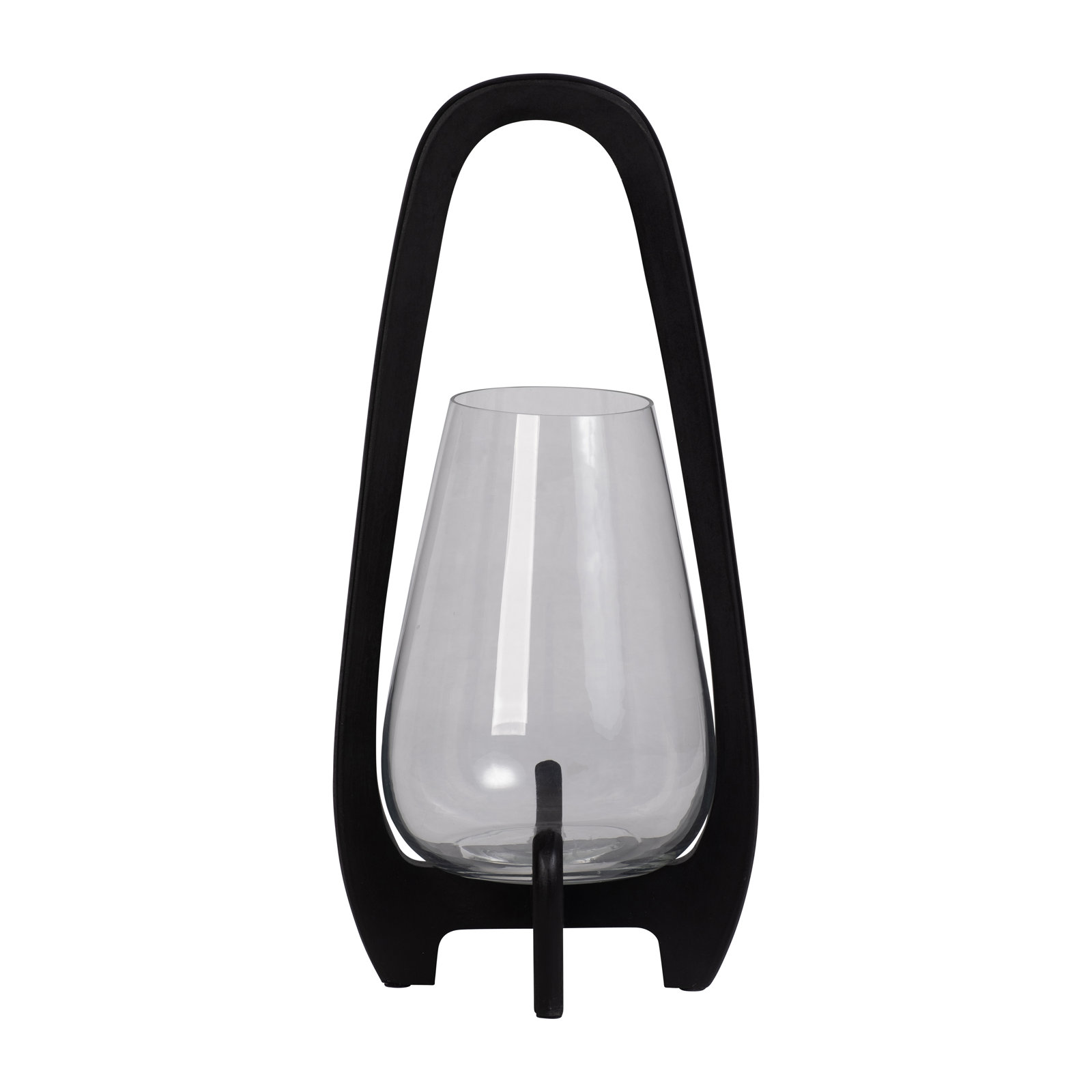 18" H x 8" W x 8" D, Black